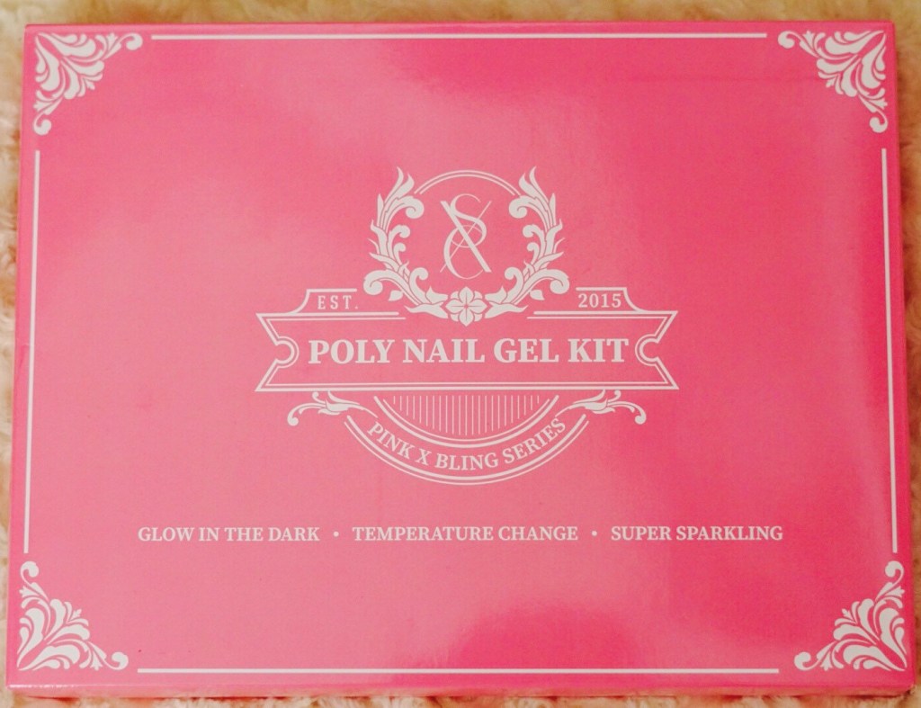 Ombré Ft. Pink and Bling Polygel Kit by SXC Cosmetics